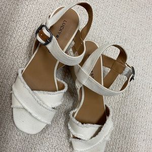 Womens lucky brand wedges